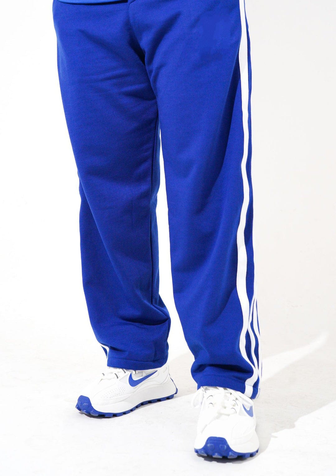 givawibe Men’s Royal Blue Track Pants – Athletic Streetwear Comfort Fit